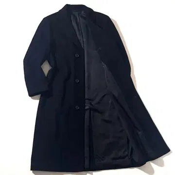 [ 새상품급 ] HUGO BOSS 체스터 코트 XL 상당 캐시미어 블랙