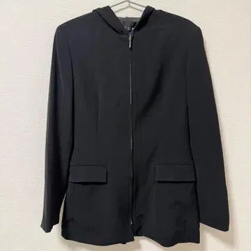 [ 새상품급 ] ICB 후드 부착 블랙 테일러드 자켓 일본제 M