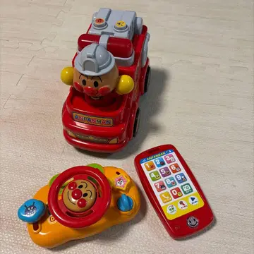 호빵맨 소방차 완구