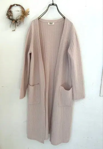 론 헤르만 리브 핑크 롱 가디건