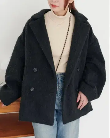 Discoat 재기 미들 코트