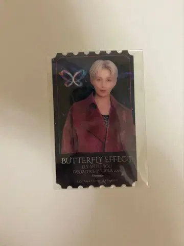 [미개봉 새상품] FANTASTICS 야기 유세이 클리어 픽처 티켓