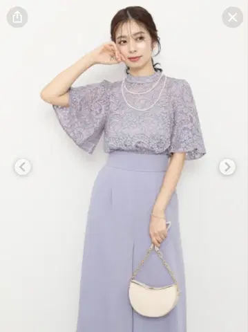 라이트 페트 플라워 레이스 도킹 올인원 드레스