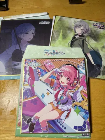 프로세카 색지 모모이 아이리 히노모리 시즈쿠 히노모리 시호