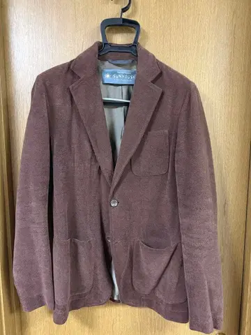 연말 세일 SUNHOUSE 브라운 니트 블레이저