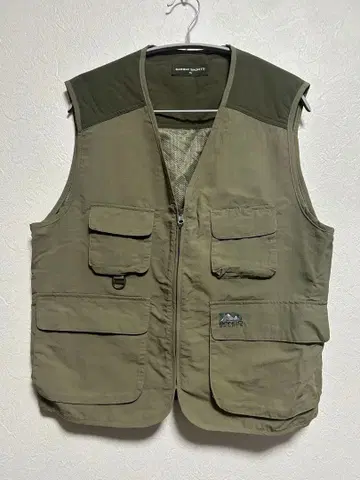 BANDO SPORTS 낚시용 조끼 올리브 그린