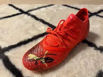 엔도 와타루 친필 사인 신발