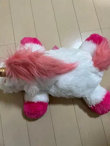 미니언 유니콘 플러피 봉제 인형 Fluffy