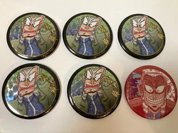 캔뱃지 와시즈(레어 5개, 보통 1개)