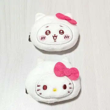 치이카와 x 산리오 시크릿 헤어 클립 2개