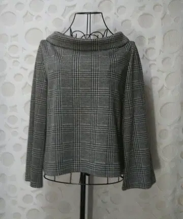 [ 미사용 ] 22 OCTOBRE 글렌체크 자카드 PO