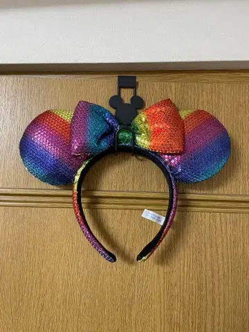 디즈니 미키마우스 레인보우 머리띠