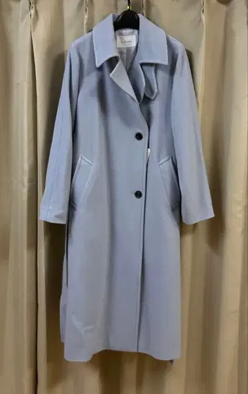 미사용 새상품 La Totalite 라 토탈리테 롱 코트 라이트 블루