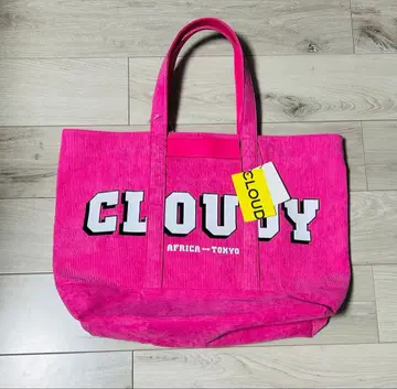 CLOUDY 토트백 핑크