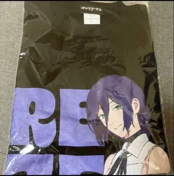 새상품 체인소 맨 극장판 레제편 레제 T셔츠 L사이즈 시부야 회장 한정판