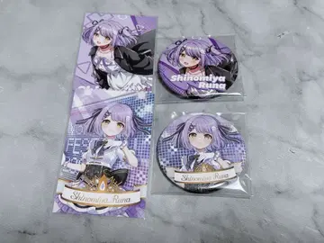 시노미야 루나 브이스포 페스티벌 폴라로이드 캔뱃지