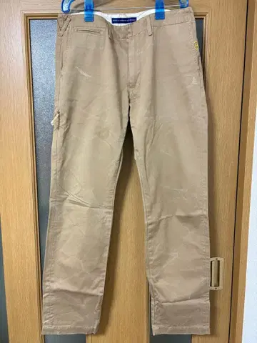 DENIM by VANQUISH & FRAGMENT 치노 팬츠 베이지