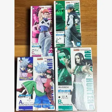 HUNTER x HUNTER 제일복권 피규어 4종 세트