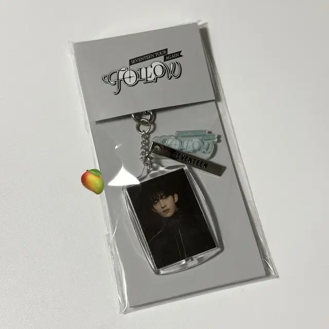 도겸) 세븐틴 팔로우 어게인 포토 키링 미개봉