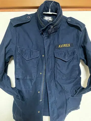 AVIREX 네이비 밀리터리 자켓