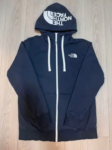 THE NORTH FACE 네이비 후드 부착 후드티 L 사이즈