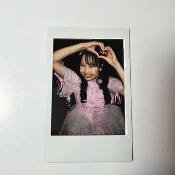 FRUITSZIPPER 마츠모토 카렌 촬영 폴라로이드 레이스업 의상