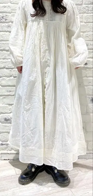 TSUHARU 미사용 리버 레이스 원피스