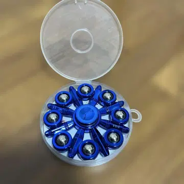 핸드 스피너 투명 케이스 포함