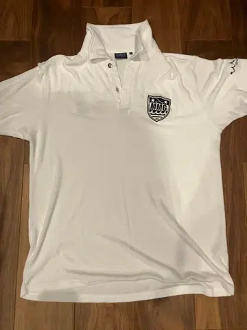 무타 화이트 피케 셔츠