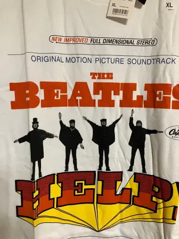 미사용 새상품 T셔츠 HELP! 헬프