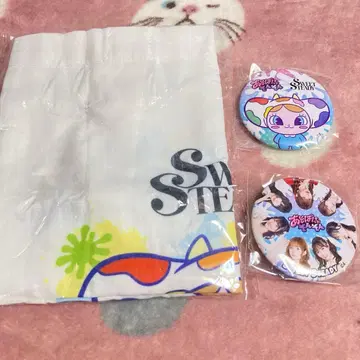 SWEET STEADY 랜덤 캡슐 캔뱃지 토트백