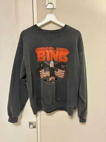 ANINE BING 이글 프린트 트레이닝복