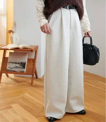 디스코트 맨투맨 팬츠 M 라이트 베이지