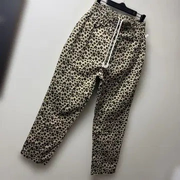 미사용 새상품 F.P.O CHEF S PANTS 레오파드 레오파드 무늬