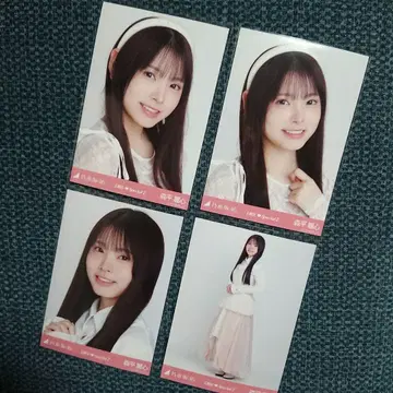 노기자카46 신참자 6기생 모리히라 레이신 브로마이드 4장 세트