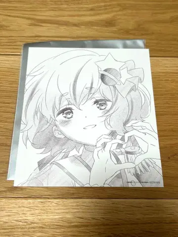 좀비랜드 사가 입장객 특전 그려내린 미니 색지풍 카드 콘노 준코