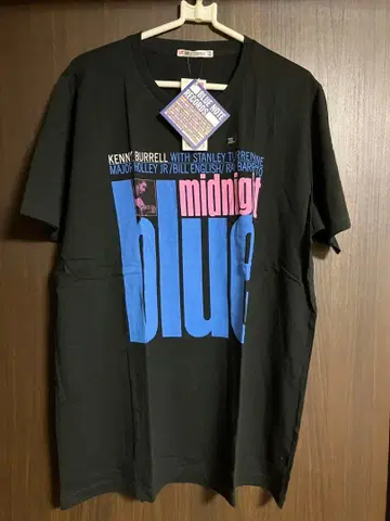음악 T셔츠/미드나잇 블루 블루노트 XL