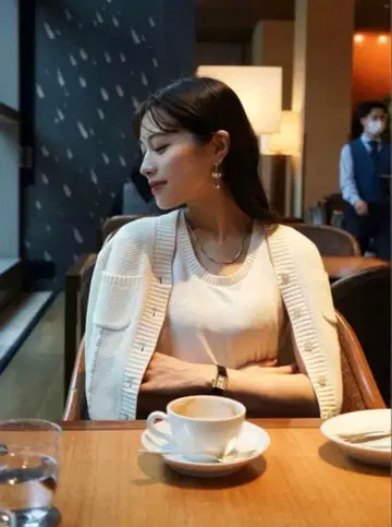 laubeblanc Basket Knit Cardigan 풀오버