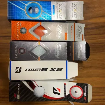 골프 볼 세트 (Titleist, Bridgestone)