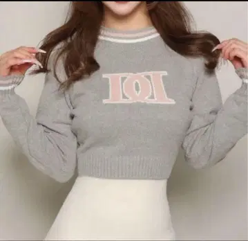 Darich 레트로 DD 로고 니트탑