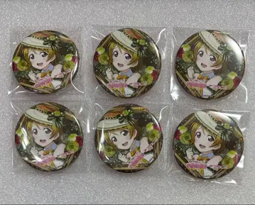 러브 라이브 하나요 티 파티 캔뱃지