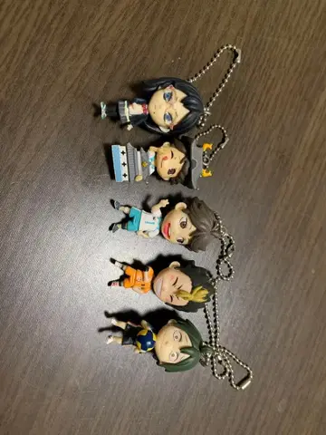 하이큐!! 키링 5종 세트