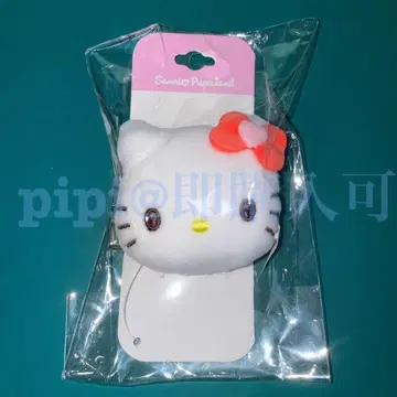 3 키티 헤어 클립 원 포인트 하트 시리즈 퓨로랜드 산리오