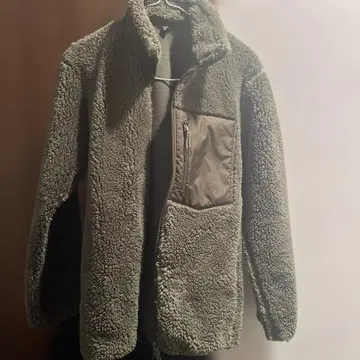 UNIQLO 플리스 자켓 S 올리브 그린