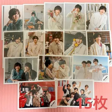 나니와단시 미치에다 슌스케 공식 사진 special kiss 묶음 판매