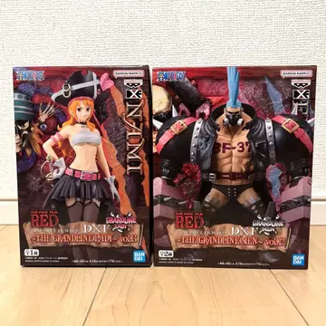 ONE PIECE FILM RED DXF 나미 프랭키 피규어 세트