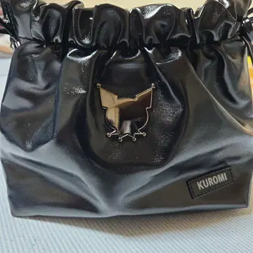 KUROMI 블랙 복조리 토트백