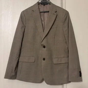 [새상품급] BANANAREPUBLIC 자켓 36 브라운 체크 베이지