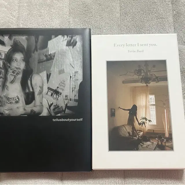 백예린 앨범 1집 2집 판매 tellusbout every letter