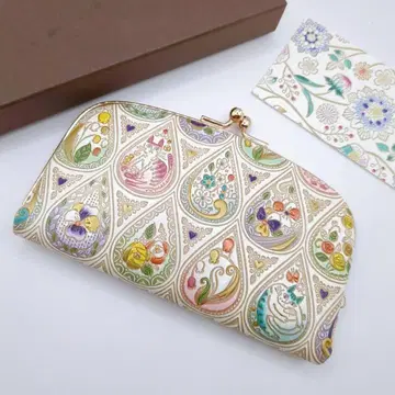 새상품 문고야 오제키 가마구치 지갑 동전 지갑 카드 케이스